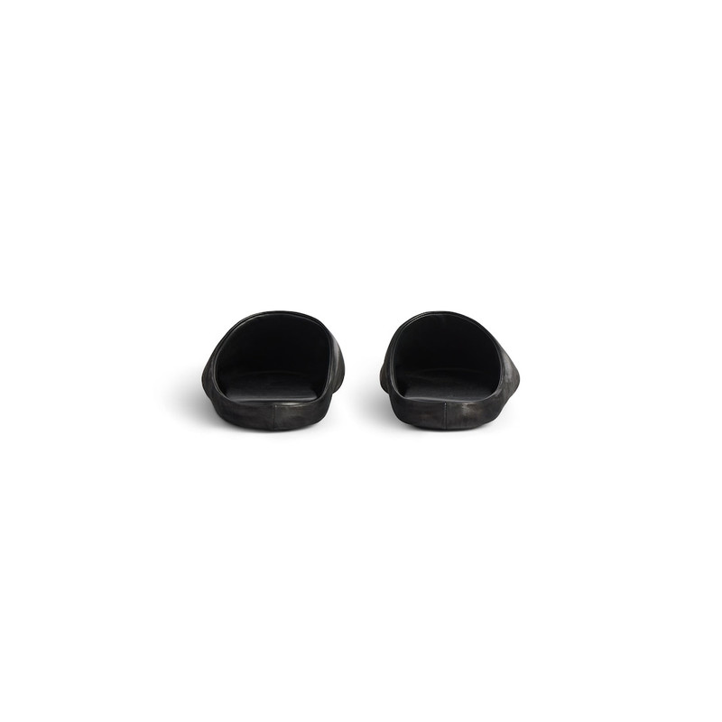 Men's Château Flat Mule in Black 5