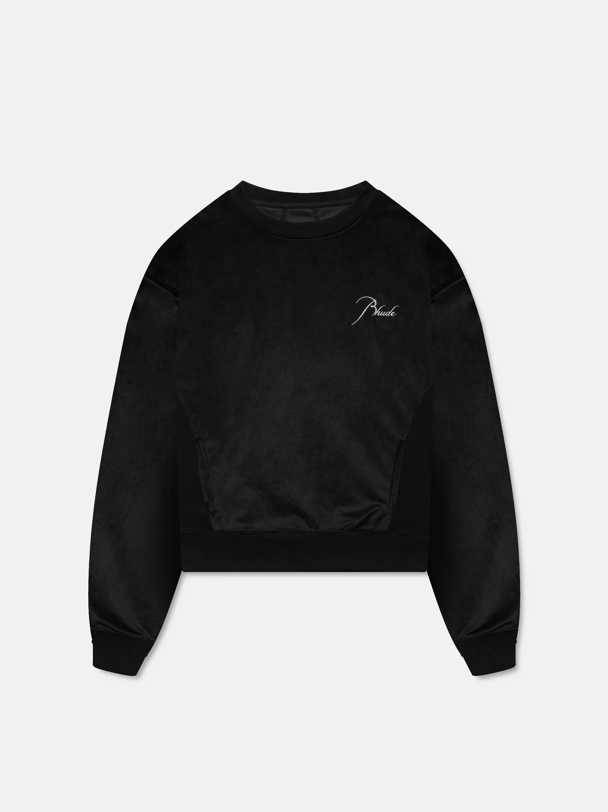 VELOUR CLASSIQUE CREWNECK - 1
