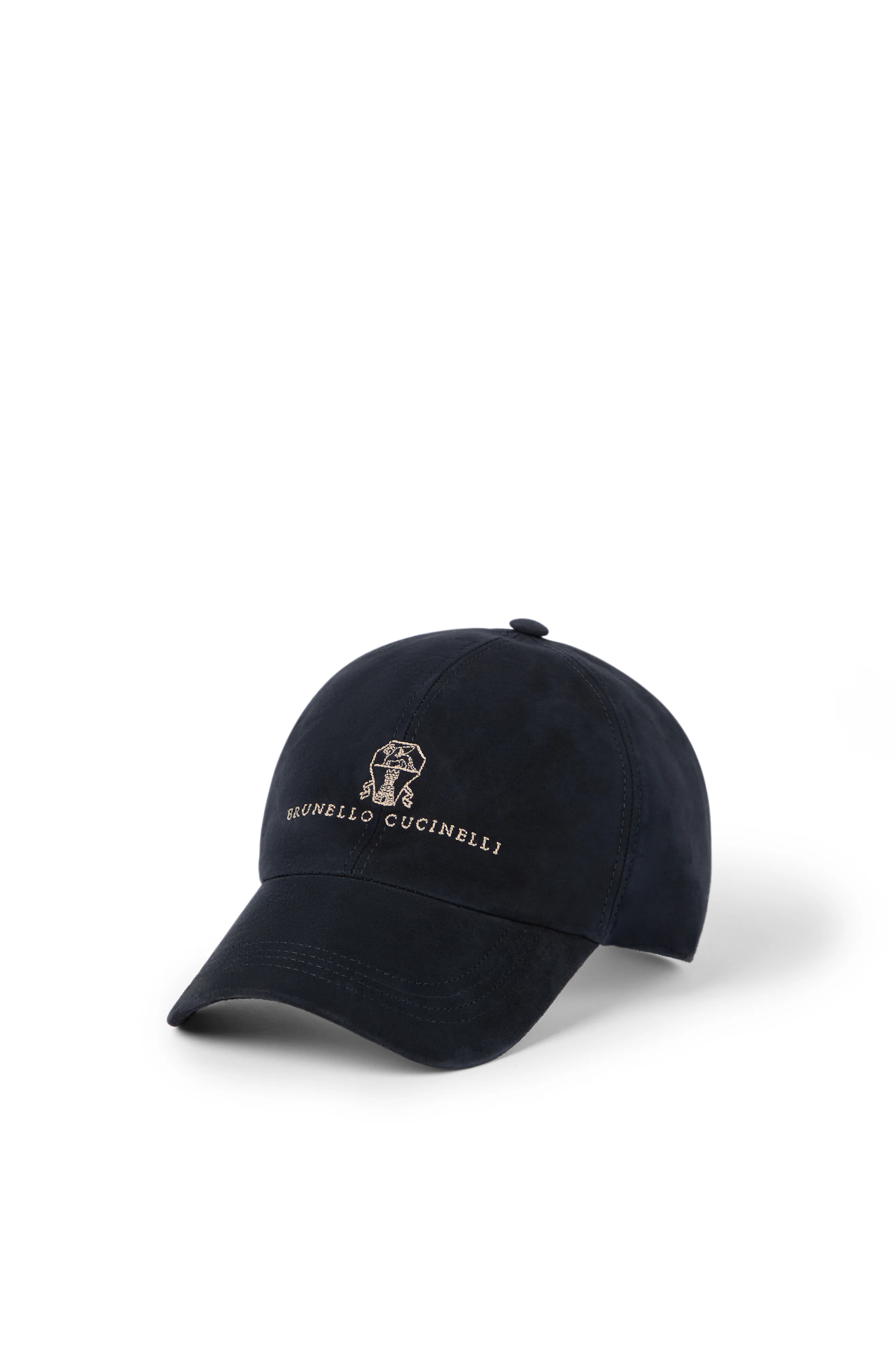Brunello Cucinelli Suede baseball cap in Navy Blue at Nordstrom - 1