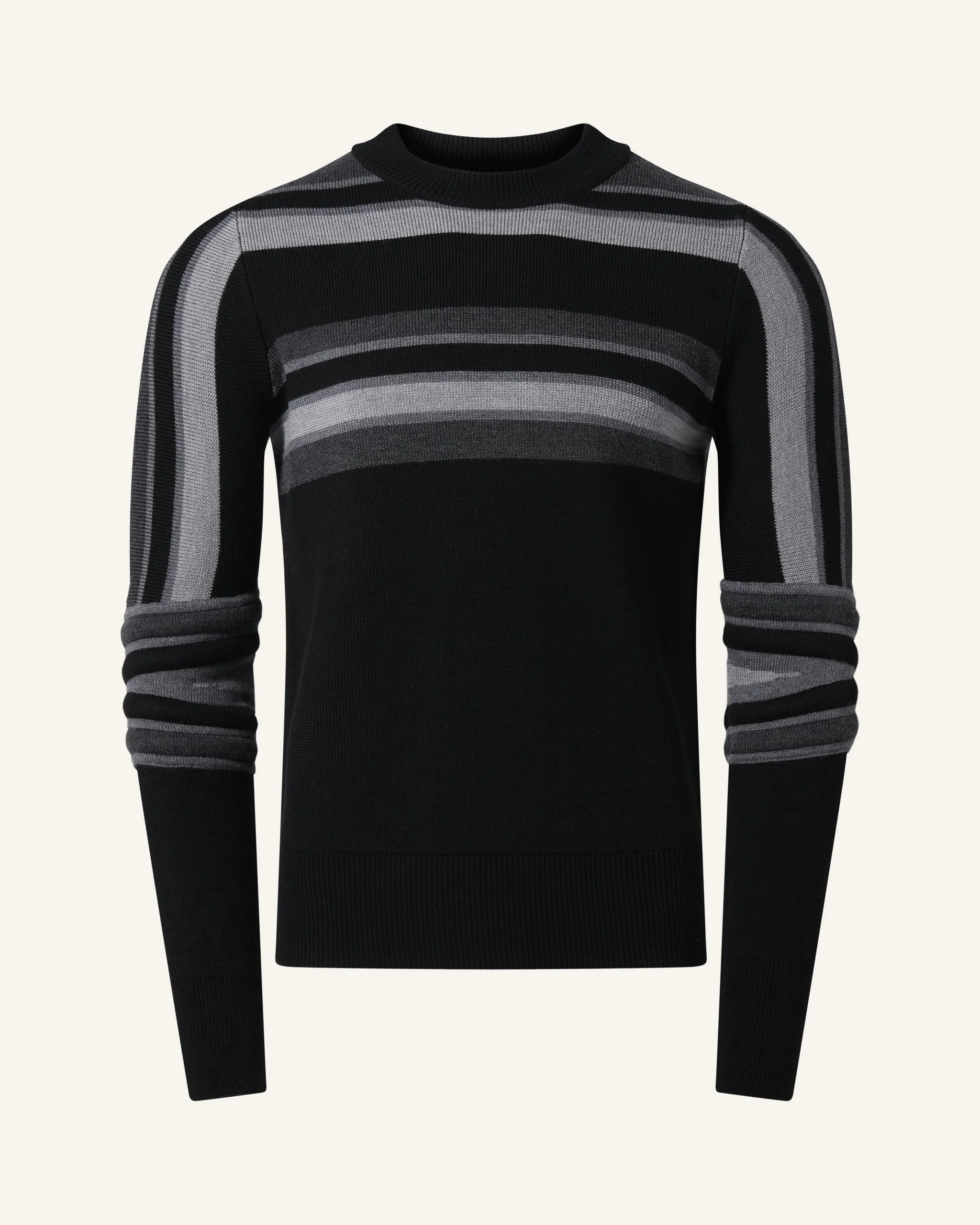 Merino Wool Slalom Sweater - 1
