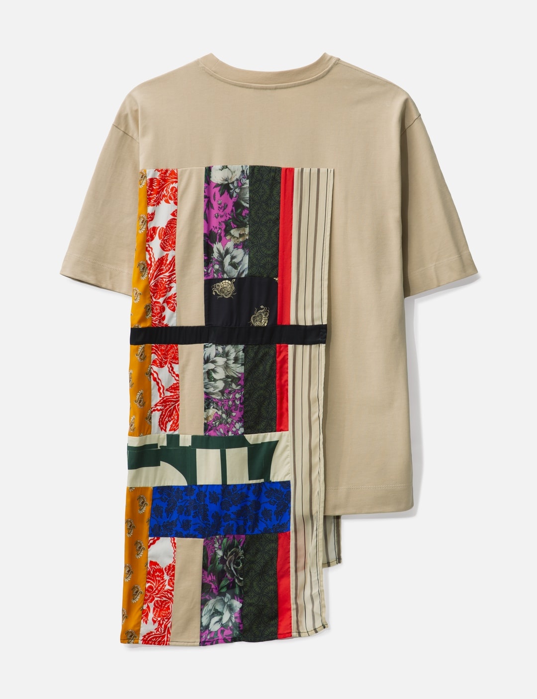 BOXY-FIT T-SHIRT WITH PATCHWORK FLAG - 2