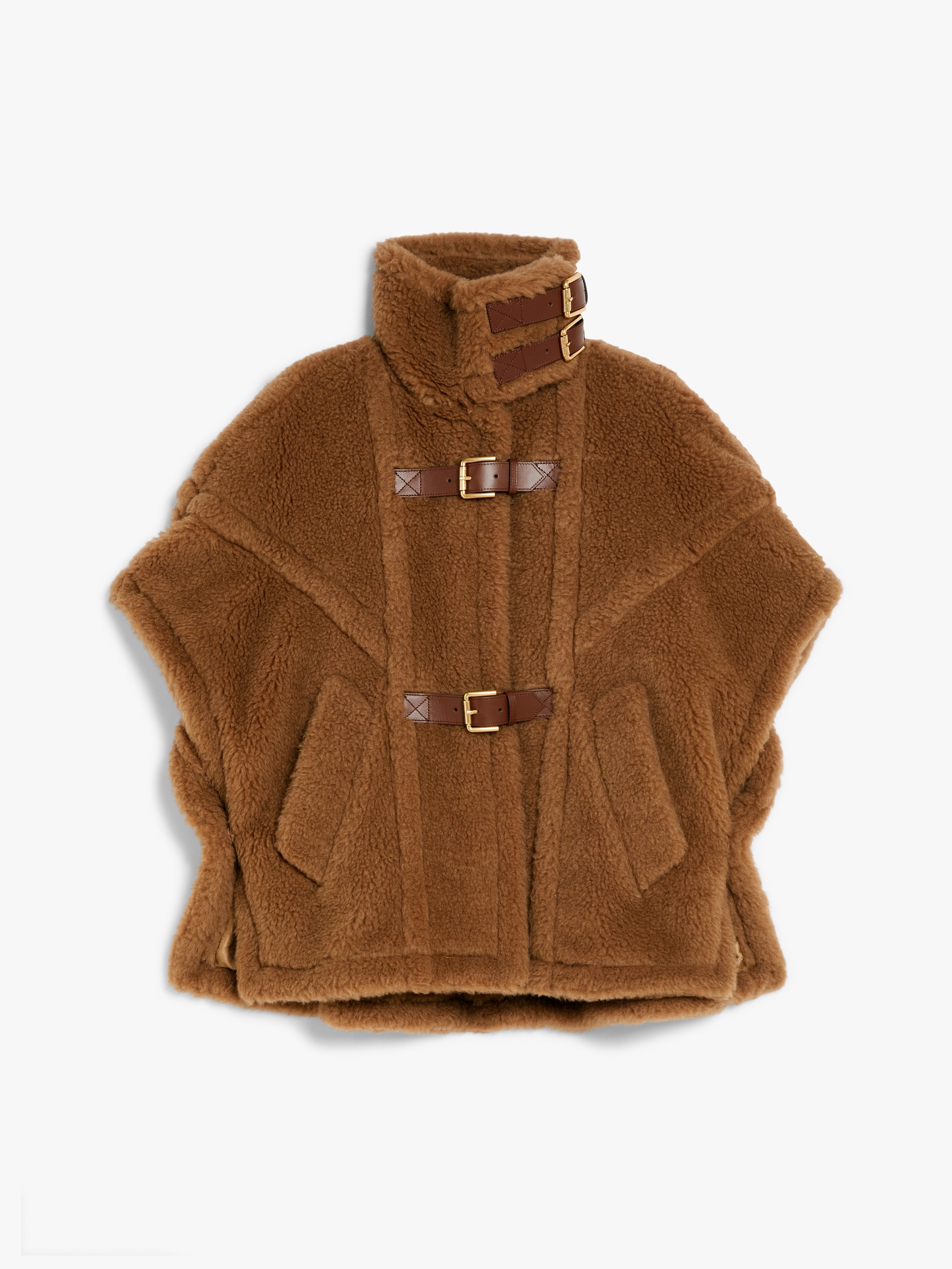 NEWRODANO Teddy fabric cape with straps - 1