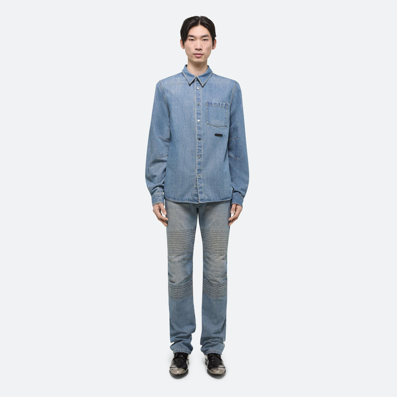 CURVED CLASSIC DENIM SHIRT 3