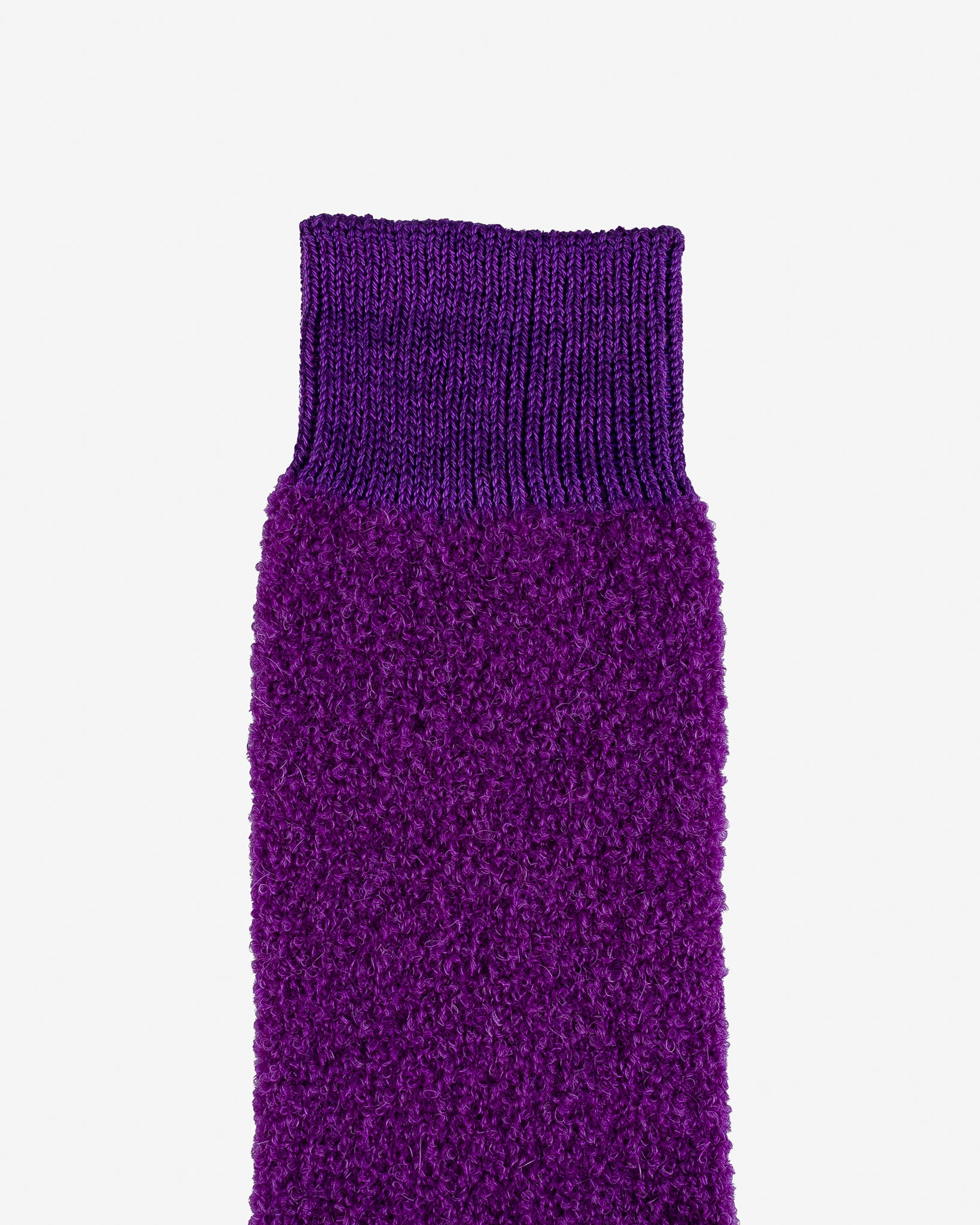 DEC-BAM-PUR Decka Baby Alpaca & Merino Wool Socks - Purple - 2
