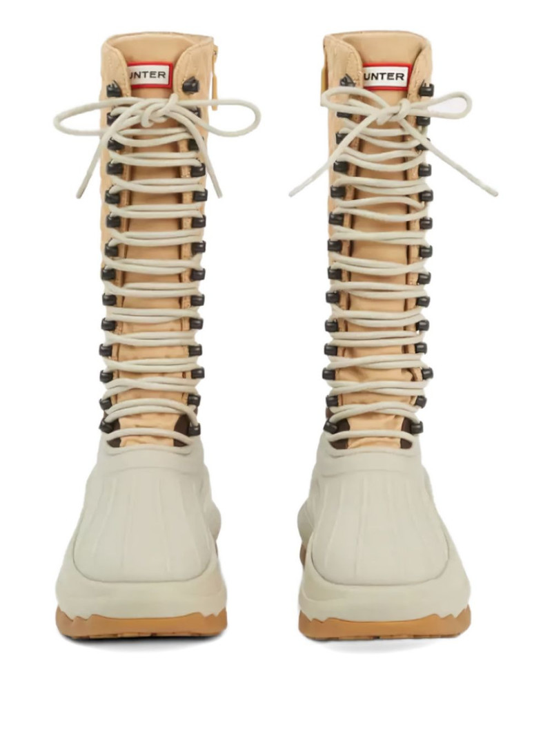 KENZO x Hunter quilted-pattern boot outlook