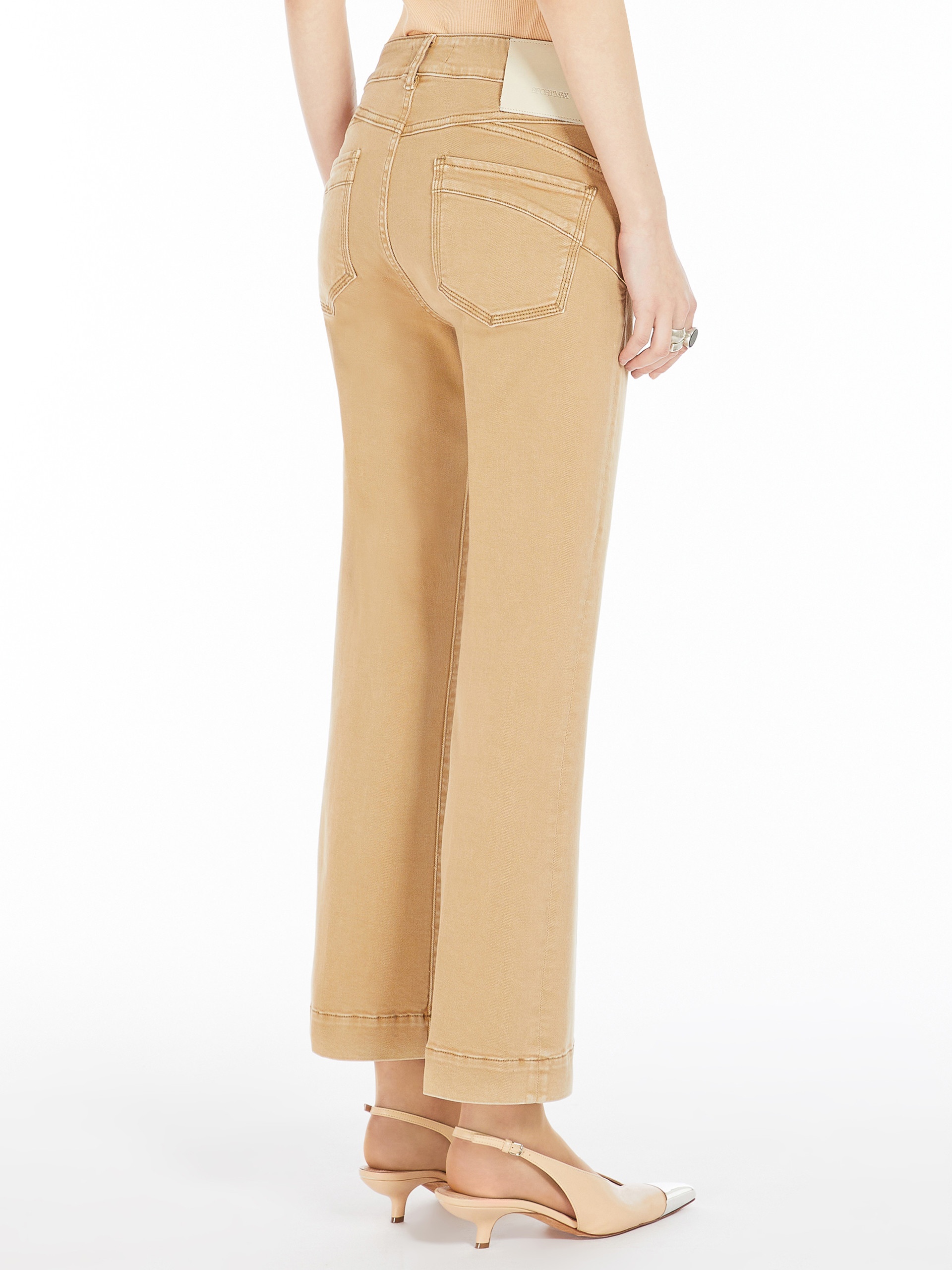 ENNA Denim mini flare trousers - 4