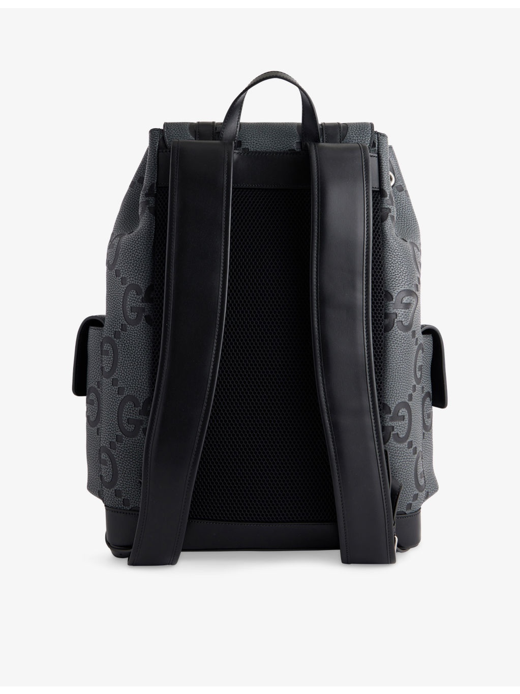 Jumbo GG-Monogram Leather Backpack - 4