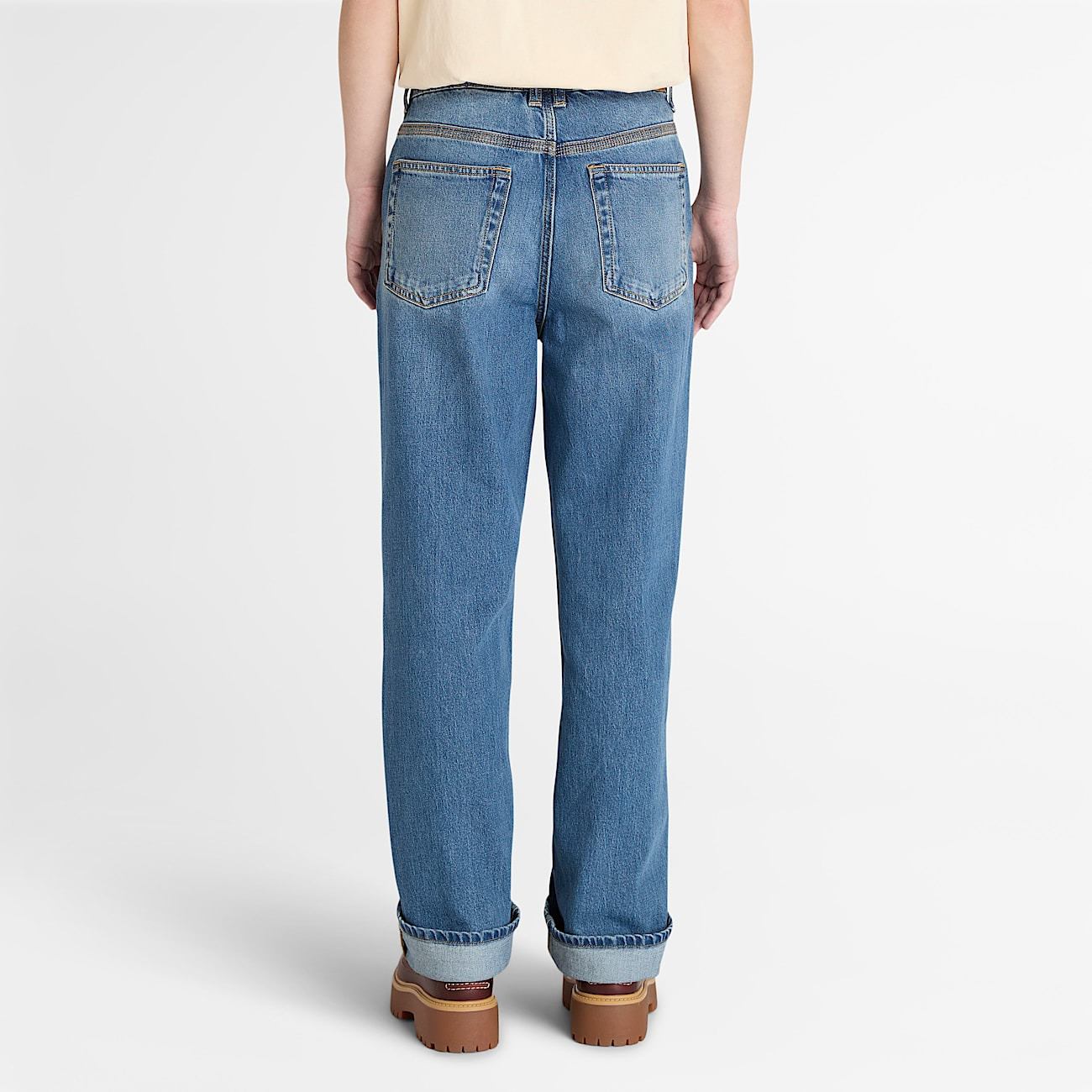 Women's Denim Straight Pant - 5