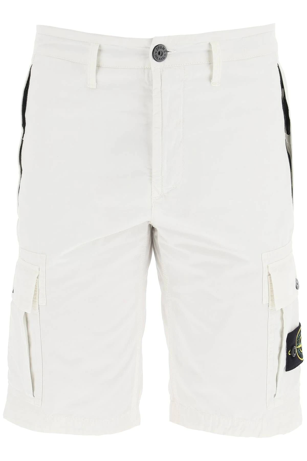 COTTON CARGO SHORTS - 1