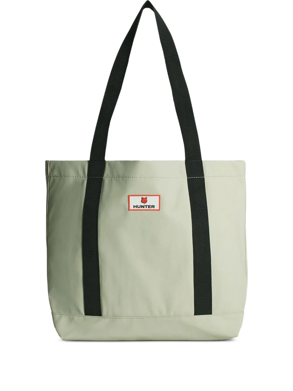 x Hunter logo-patch tote bag - 1