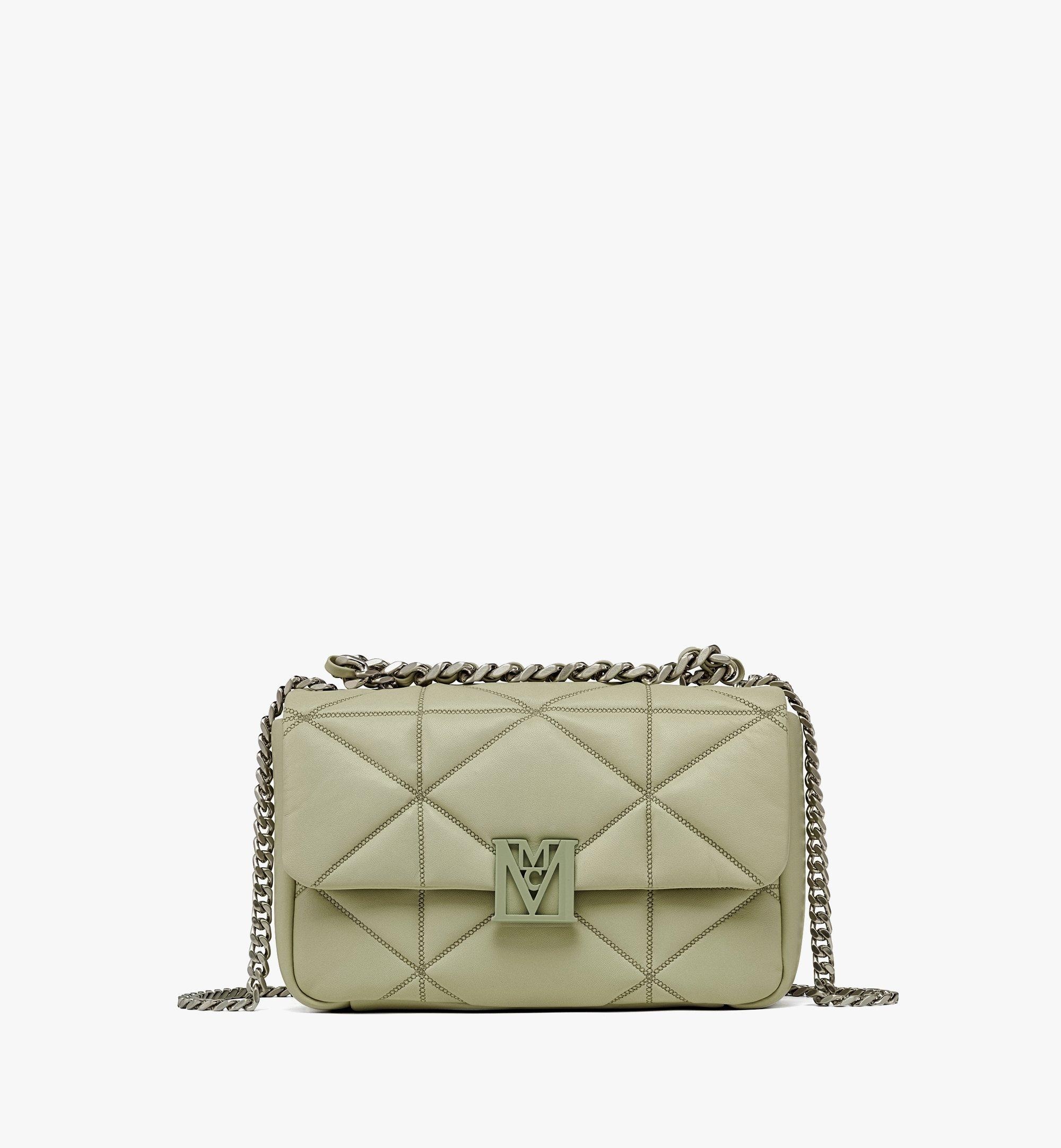 Travia Shoulder Bag in Cloud Quilted Leather - 1