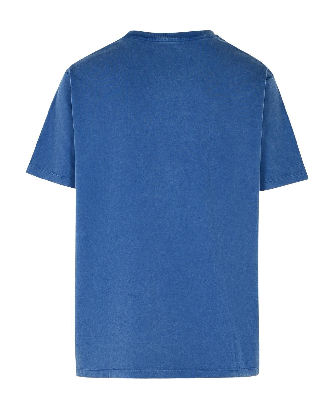 Logo Embroidered Crewneck T-shirt - 2