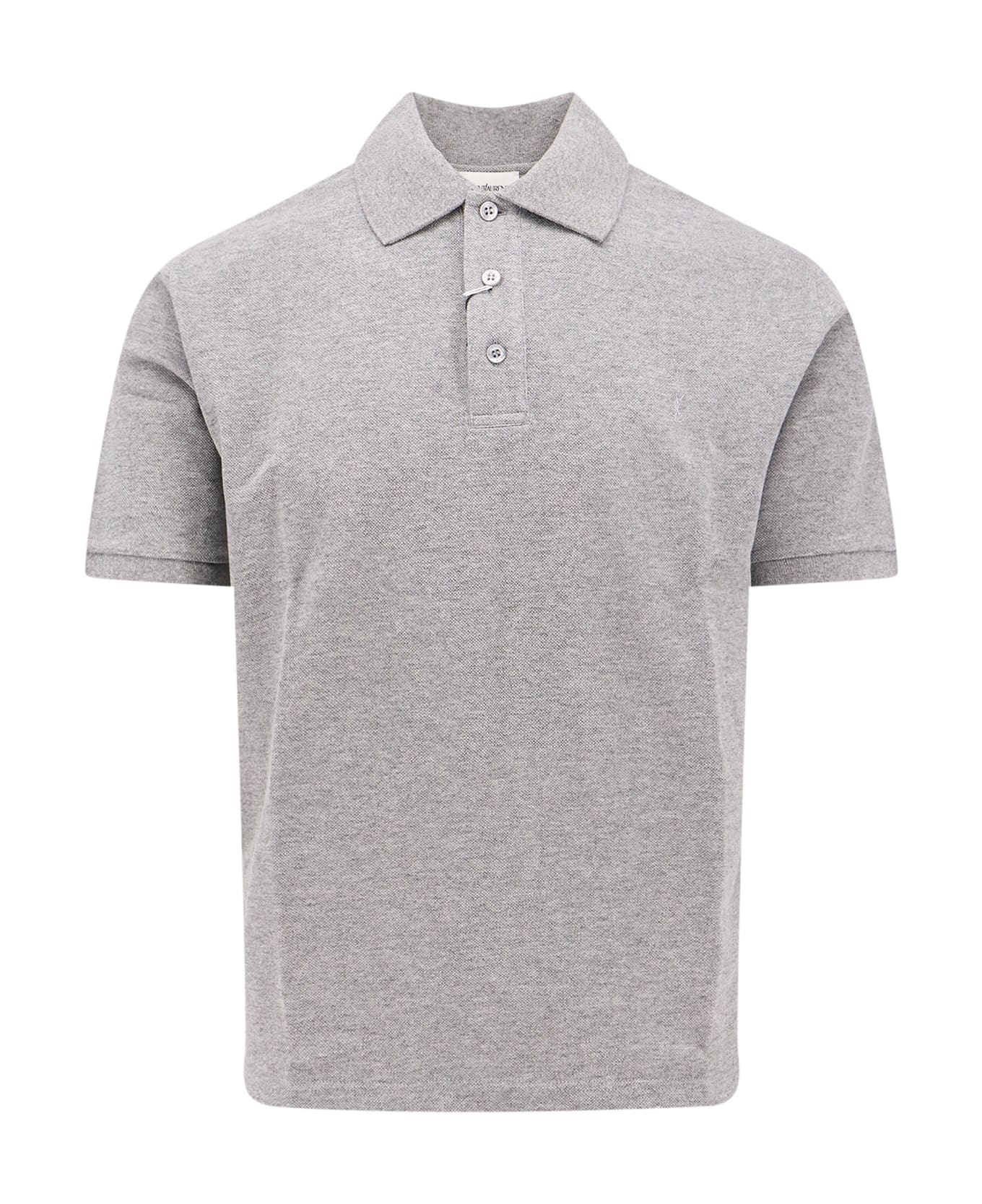 Logo Embroidery Polo Shirt - 1