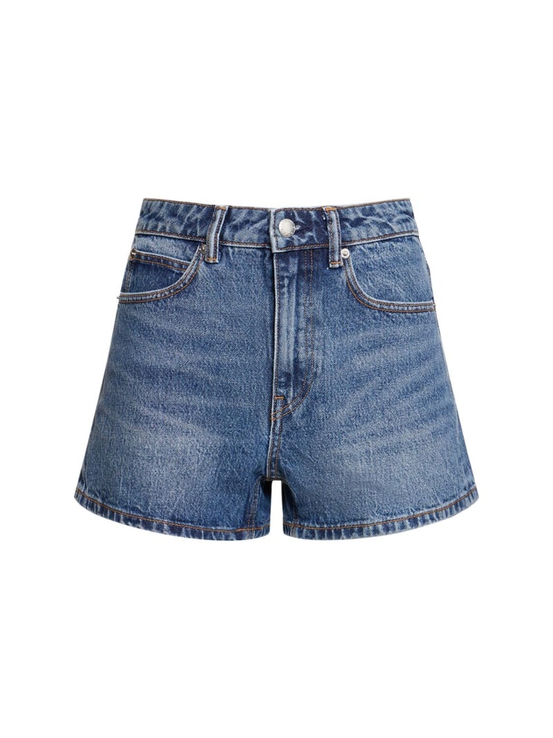 5 Pocket vintage denim shorts - 1