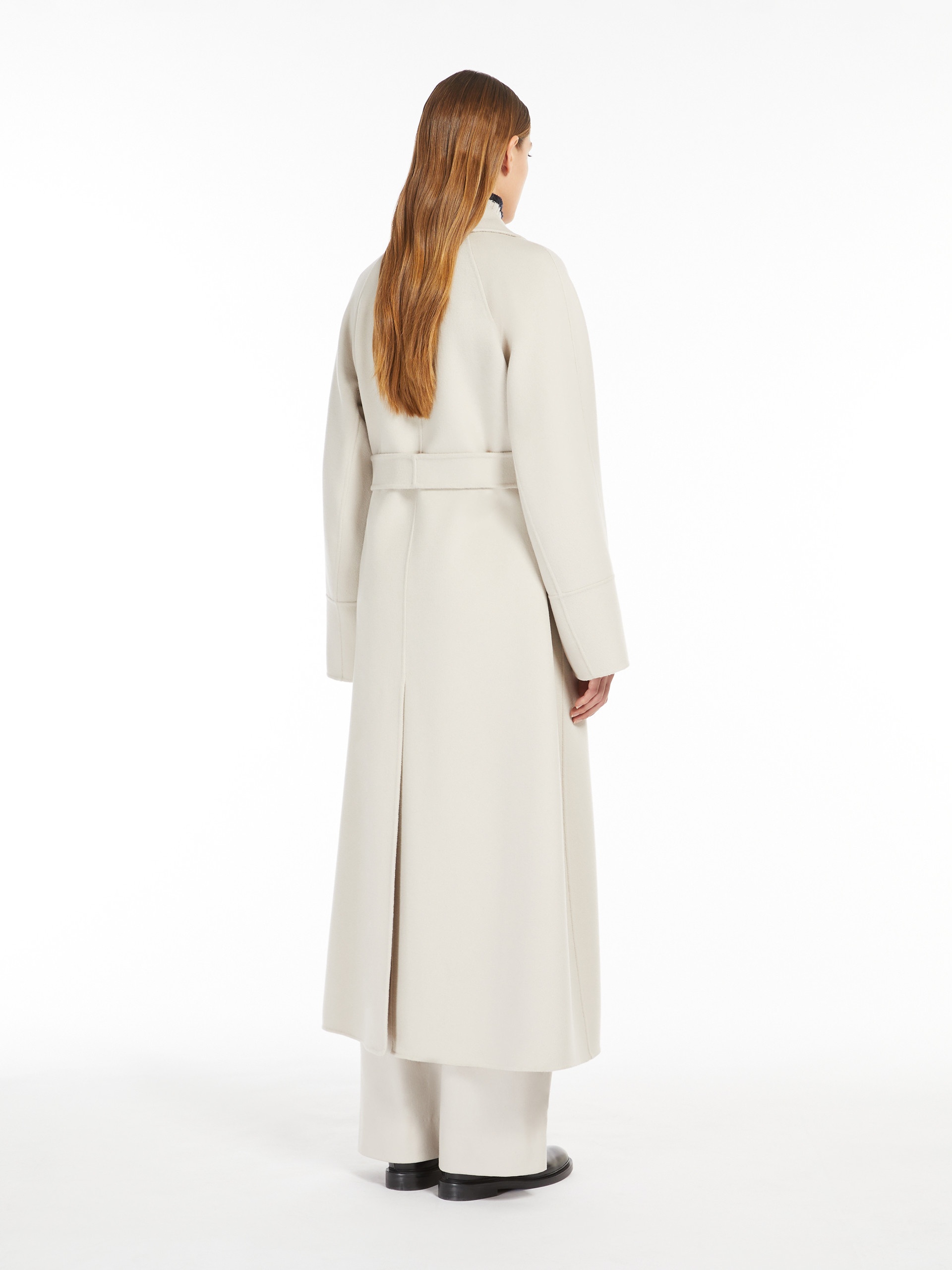 S Max Mara MALIKA Wool wrap coat | REVERSIBLE