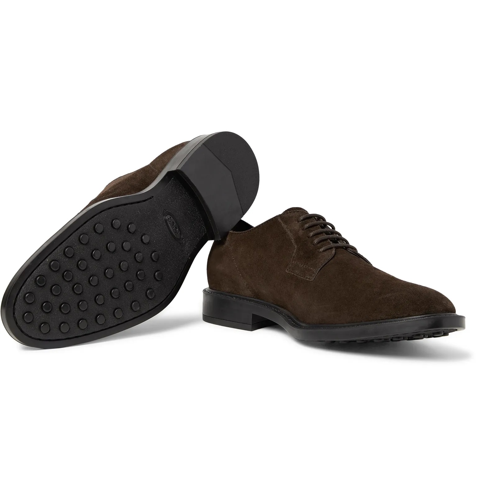 Suede Derby Shoes - 3