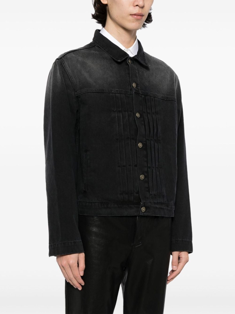 logo-patch denim jacket 3