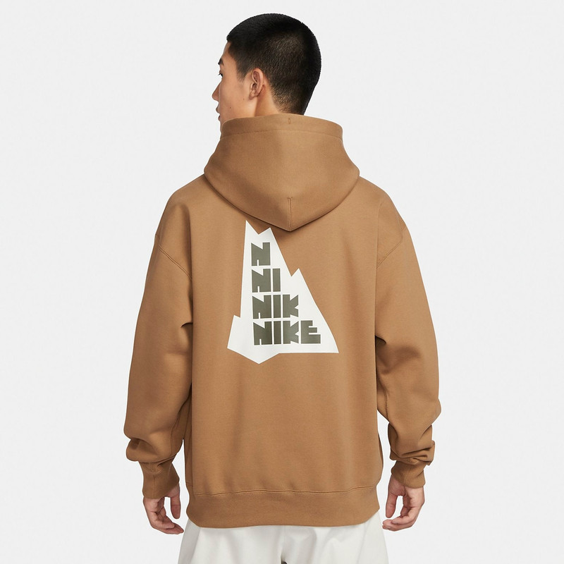 Nike Nike NSW Logo Hoodie 'Khaki' FV4024-288 outlook