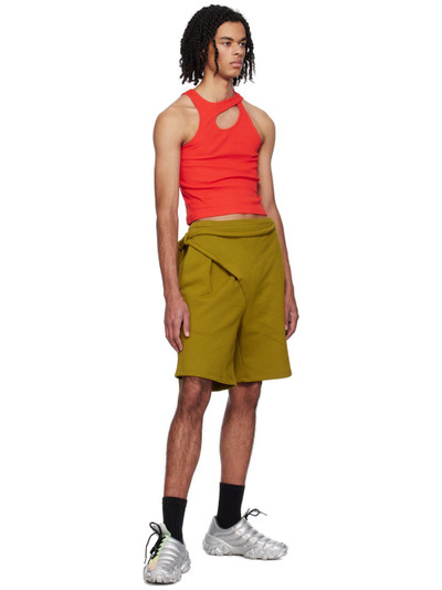 OTTOLINGER Red Cutout Tank Top outlook