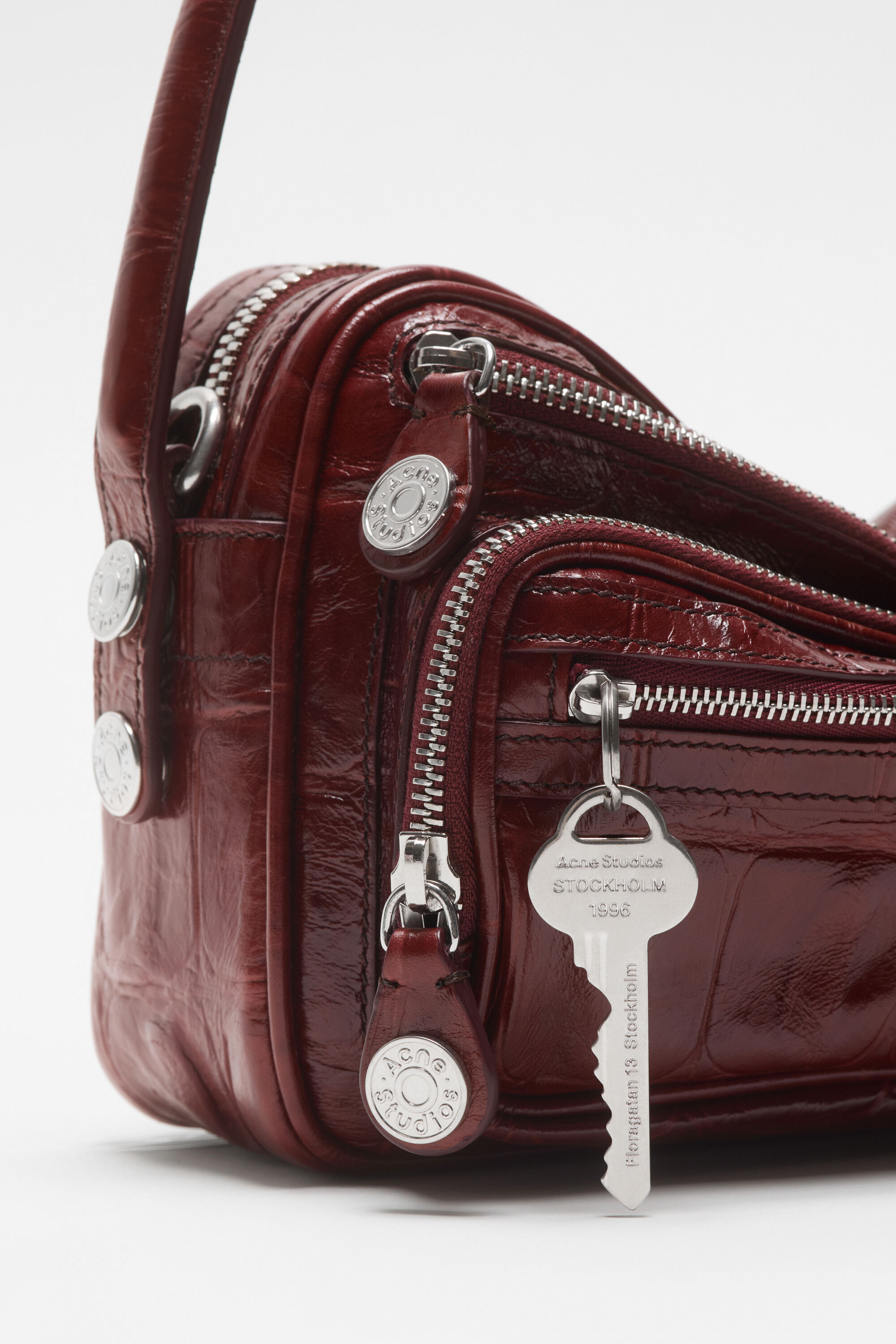 Camero Party shoulder bag - Burgundy - 3