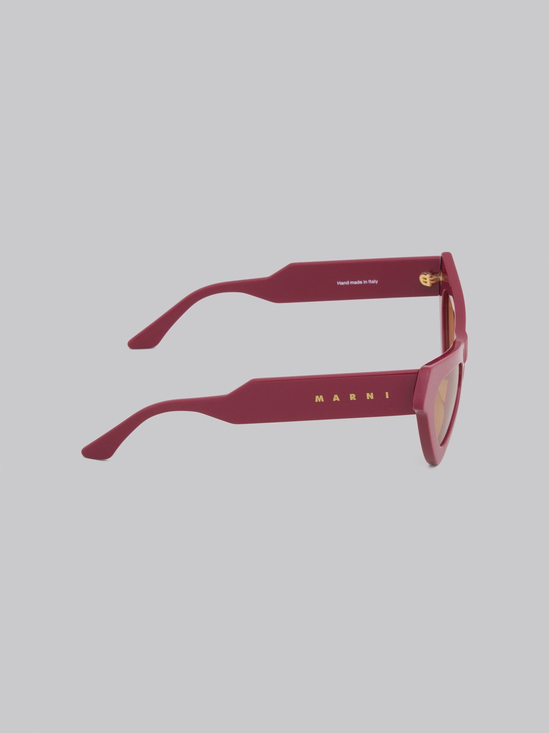 BURGUNDY ACETATE FAIRY POOL SUNGLASSES - 3