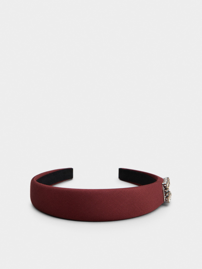 Très Vivier Hairband in grosgrain 1