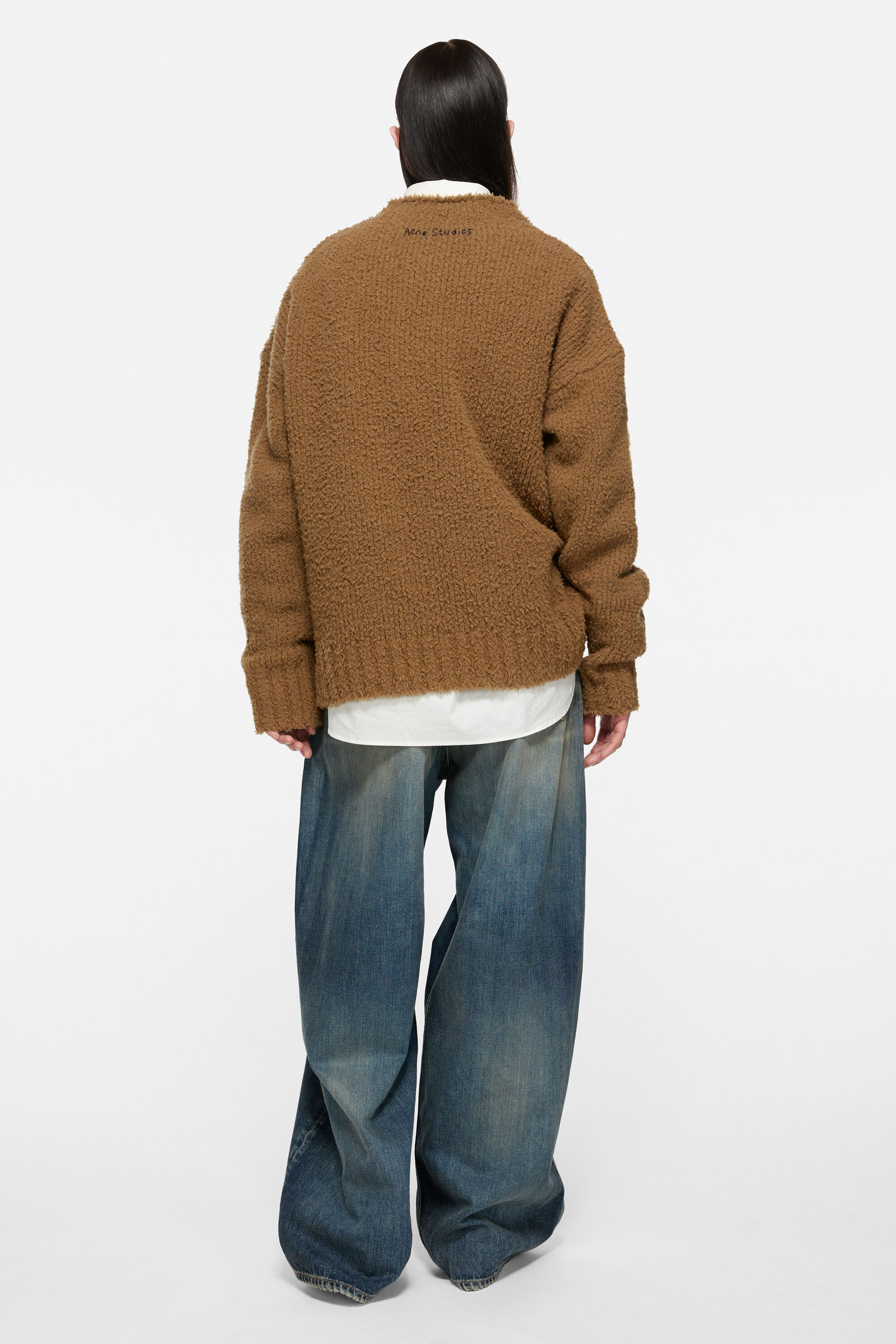 Crewneck sweater - Khaki beige - 3