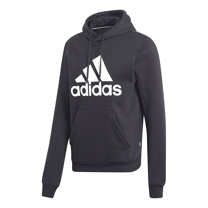 Men's adidas Mh Po Fl Sports Stylish Pullover Black GC7339 - 1