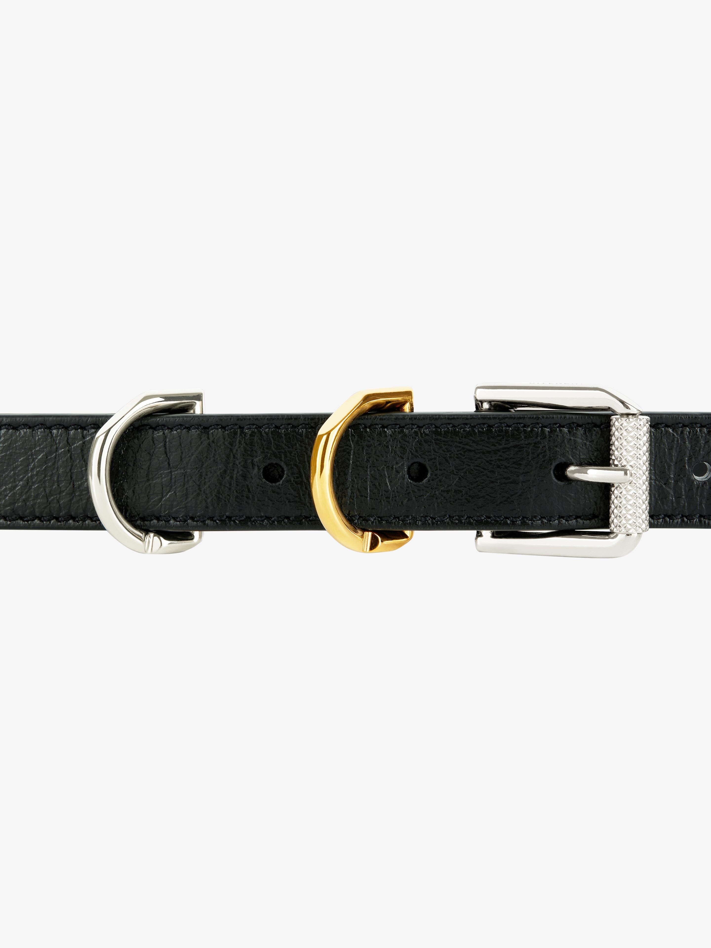VOYOU BELT IN LEATHER - 3