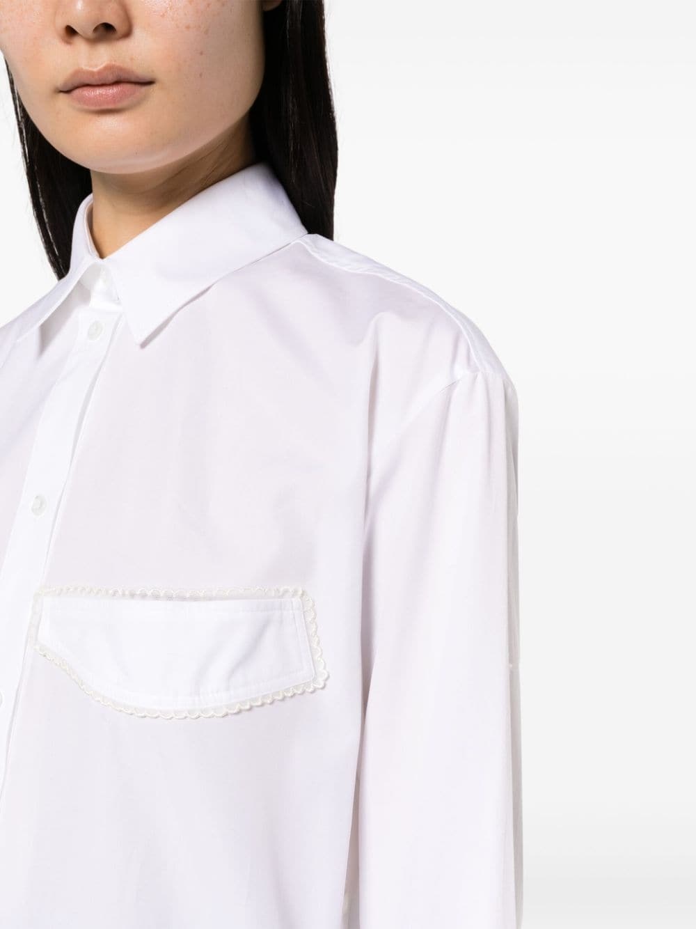 long-sleeve cotton shirt - 5