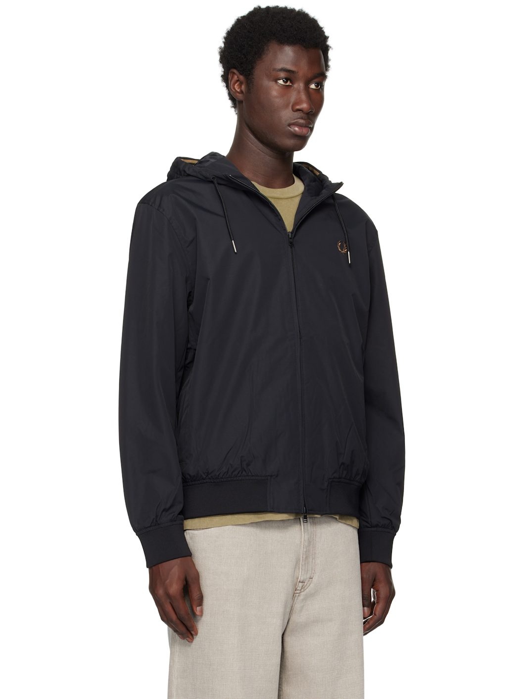 Black 'The Hooded Brentham' Jacket - 2