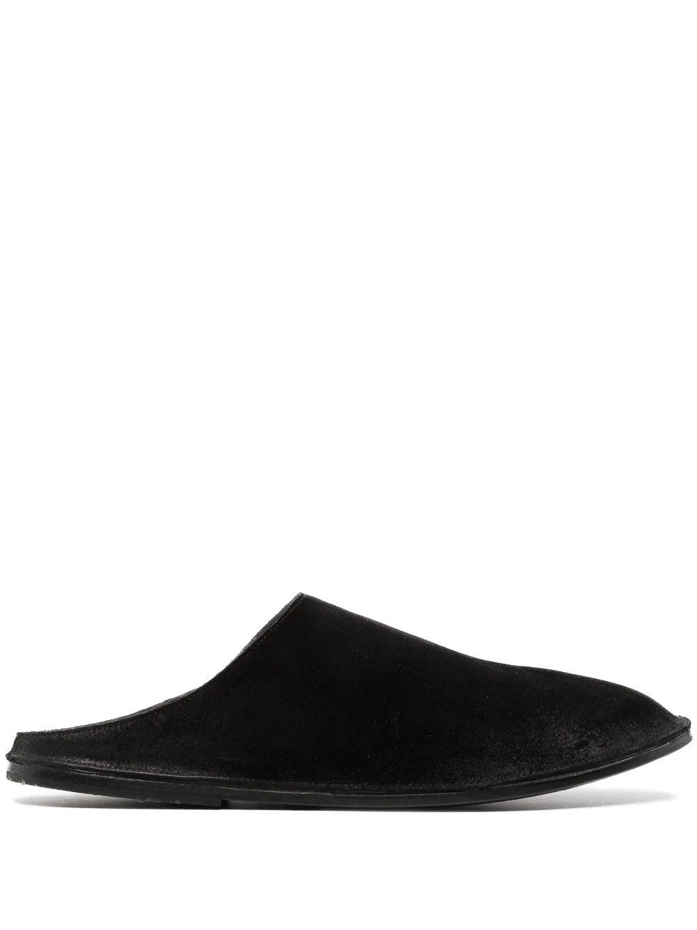 slip-on calf-leather slides - 1