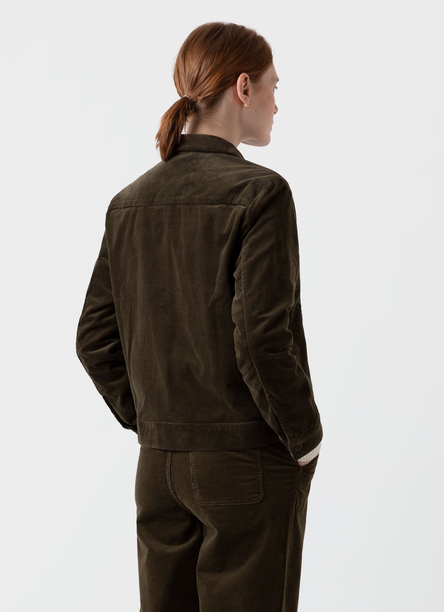 Corduroy Boxy Jacket - 4