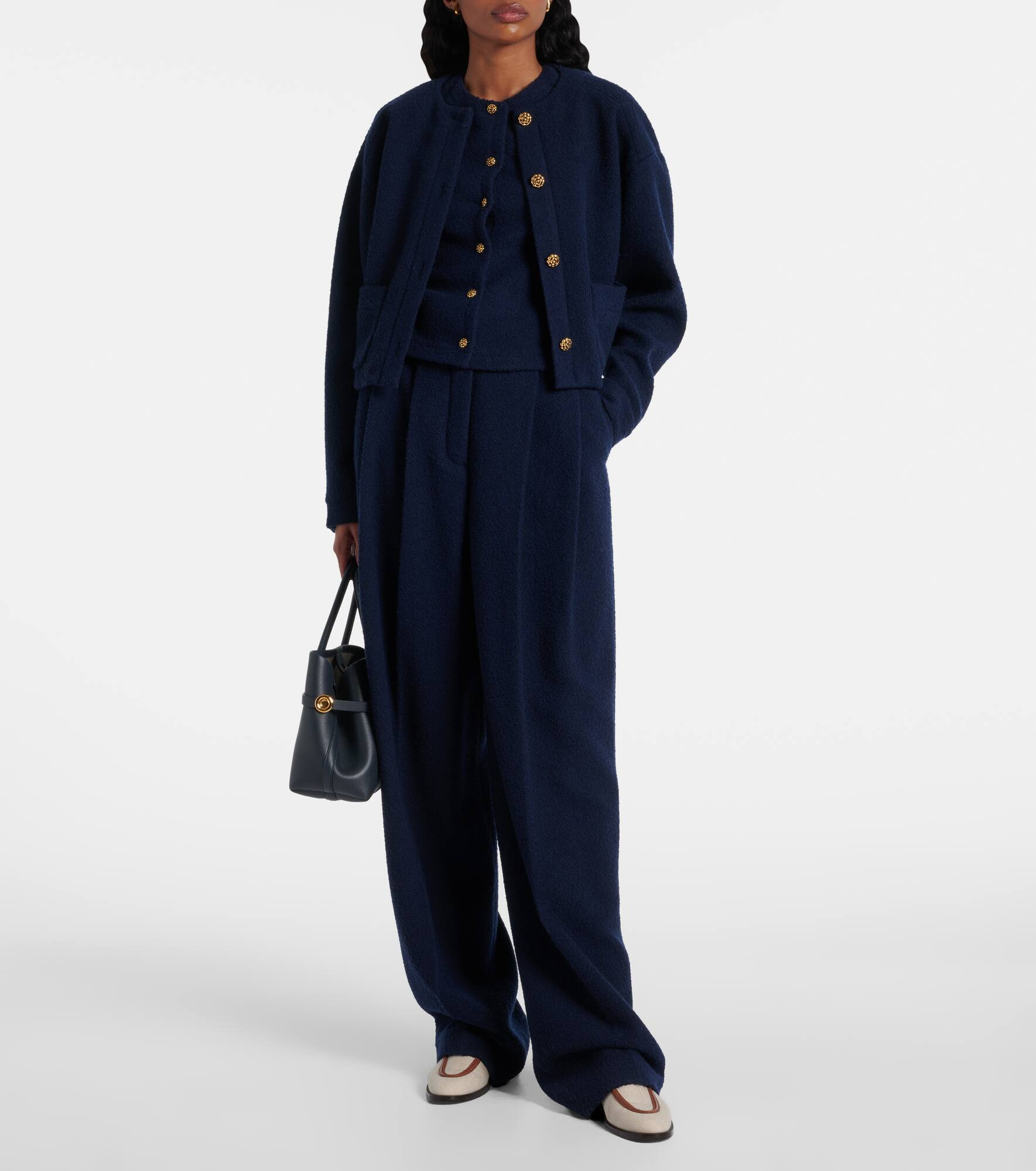 Cashmere and wool bouclé jacket - 2