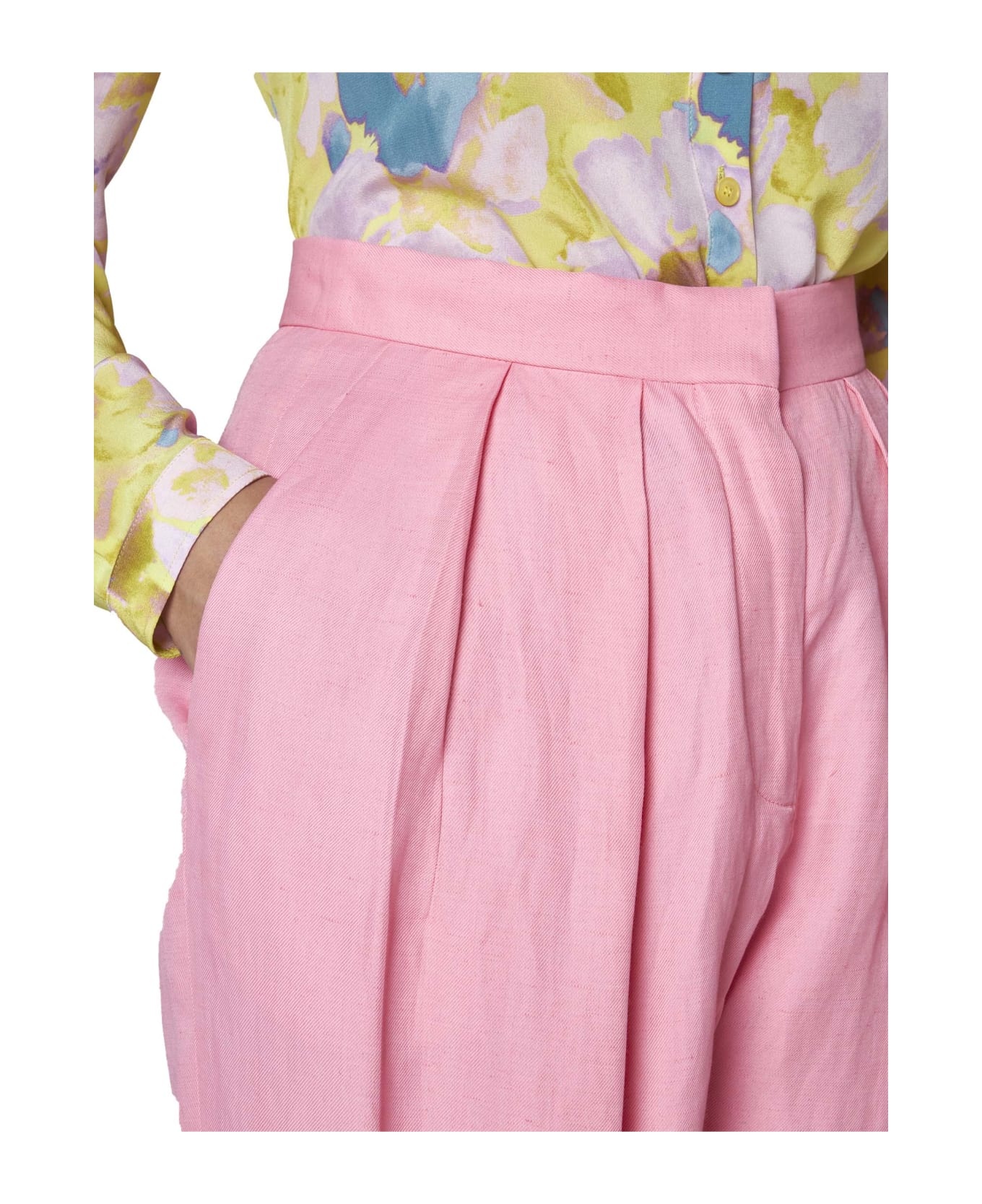 Pleated Trousers - 5