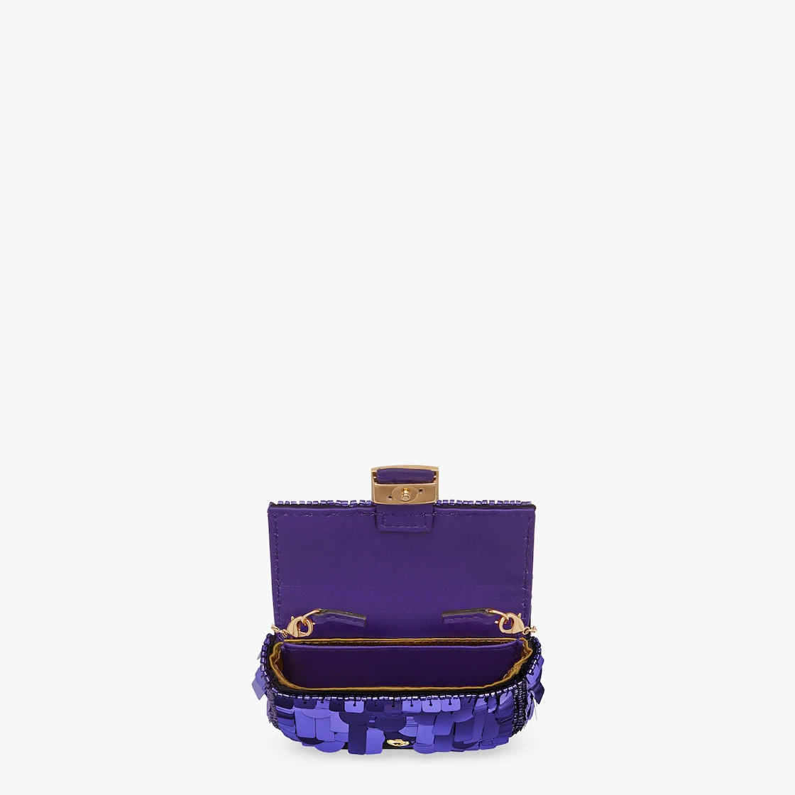 Purple sequin charm - 4