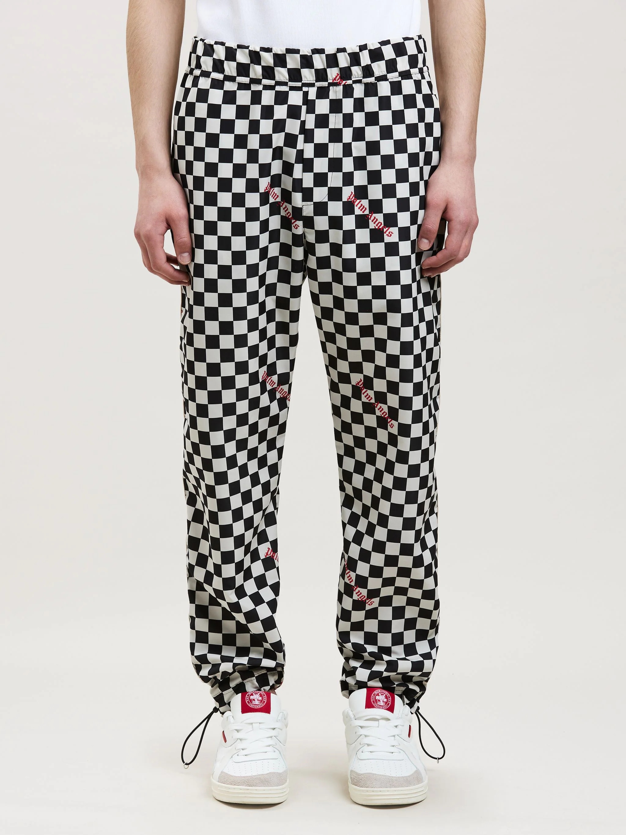 DAMIER PRINT AFTERSPORT PANTS - 3