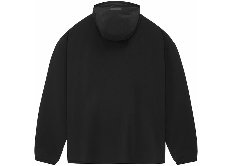 Fear of God Fear of God Athletics Stretch Woven Running Hoodie Black outlook