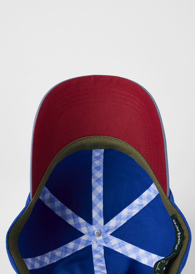 Paul Smith loves Barbour - Royal Blue Cap 5