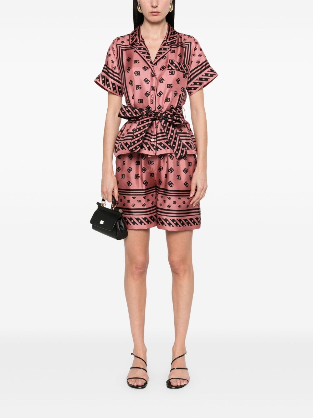 logo-print shirt - 2