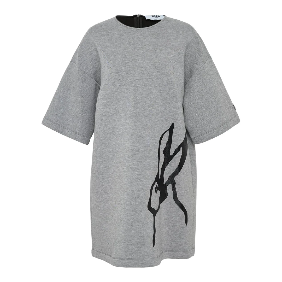 Abito Rabbit Print Dress - 1