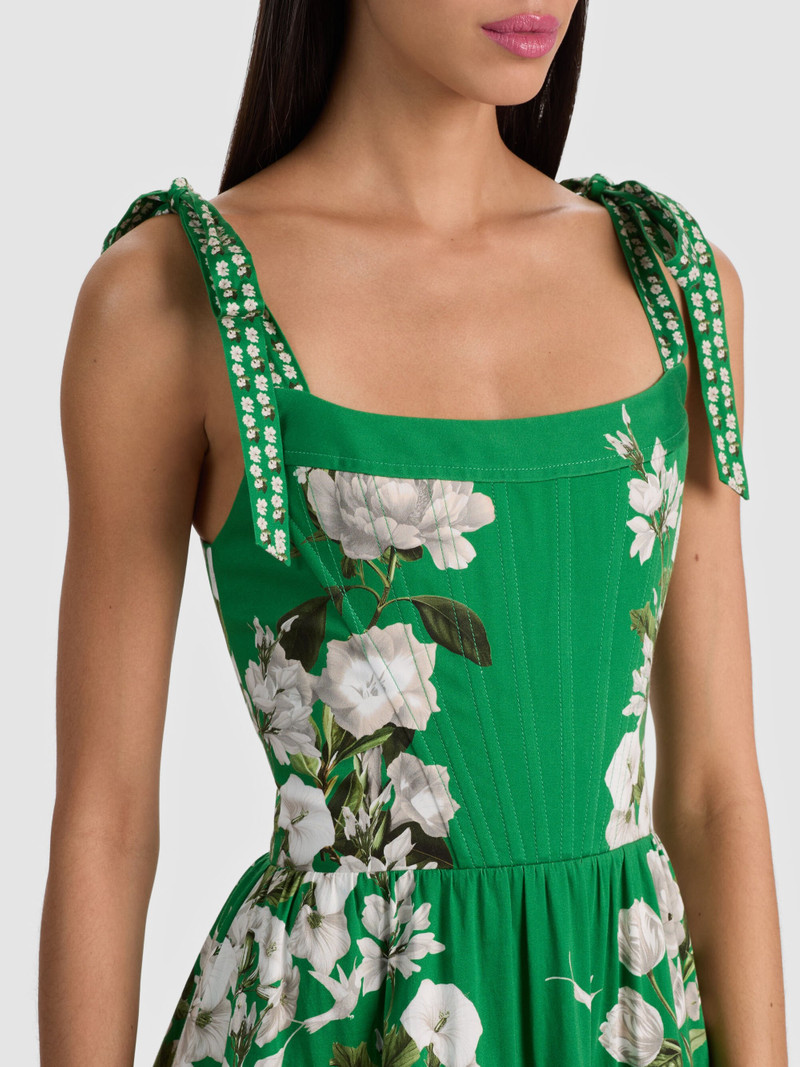 ROSALEE BUSTIER MIDI DRESS 2