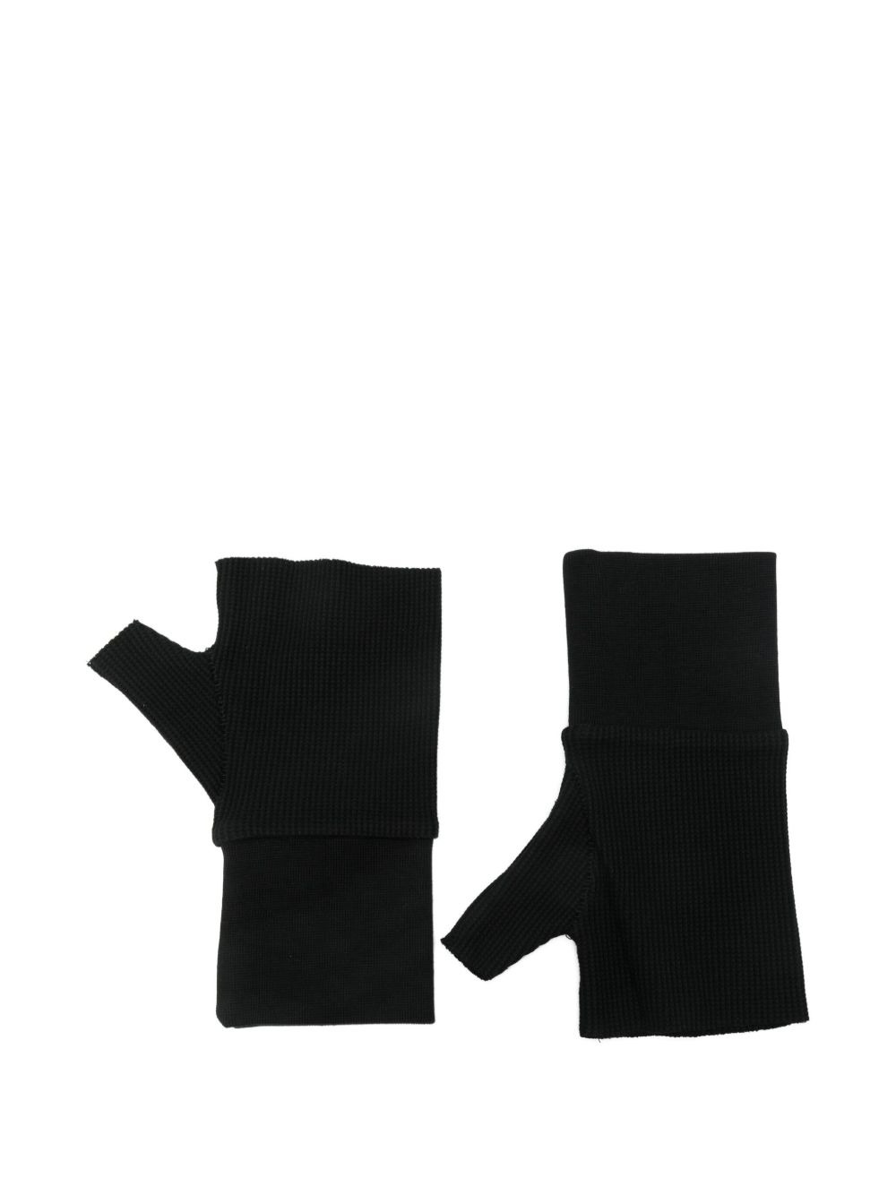 fingerless mittens - 2