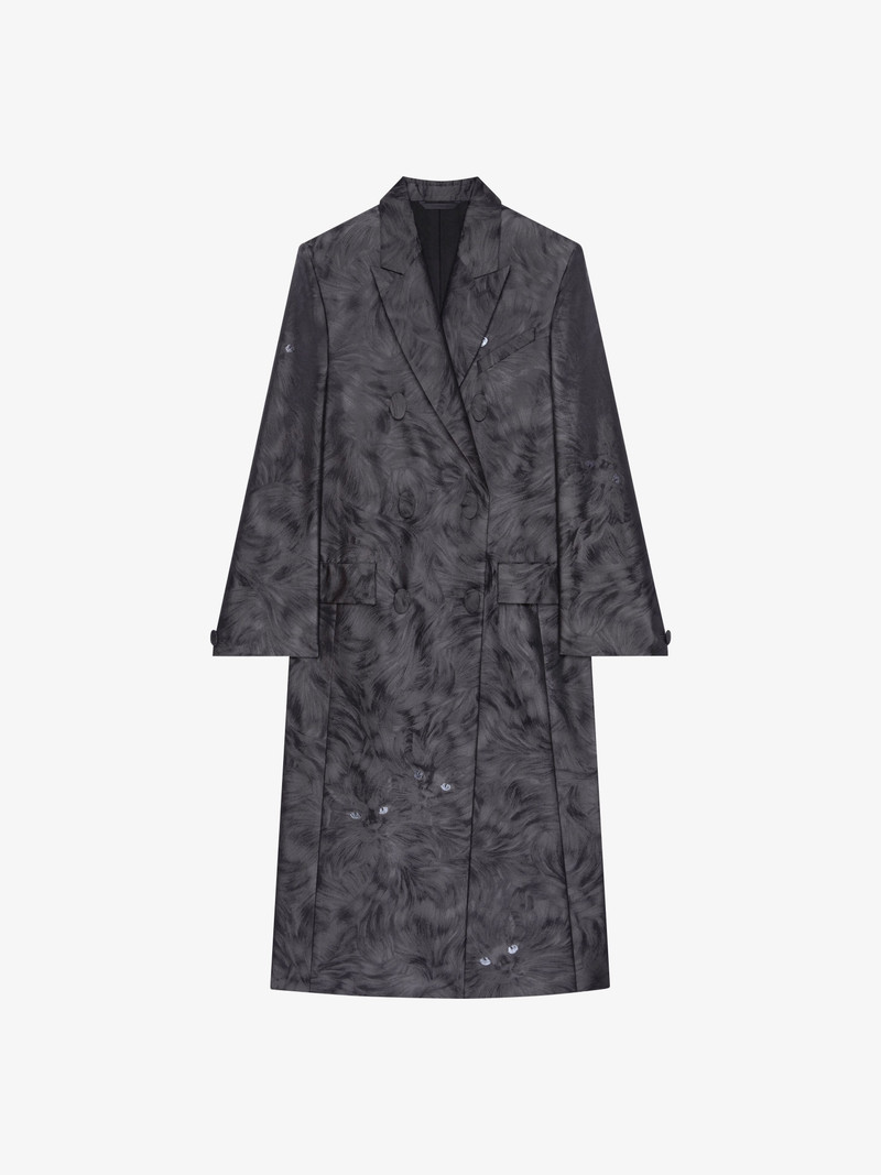 COAT IN CAT JACQUARD 1