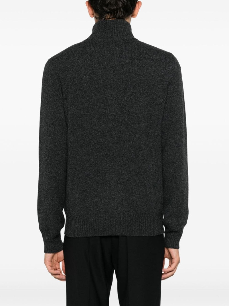 buttoned-collar jumper 4