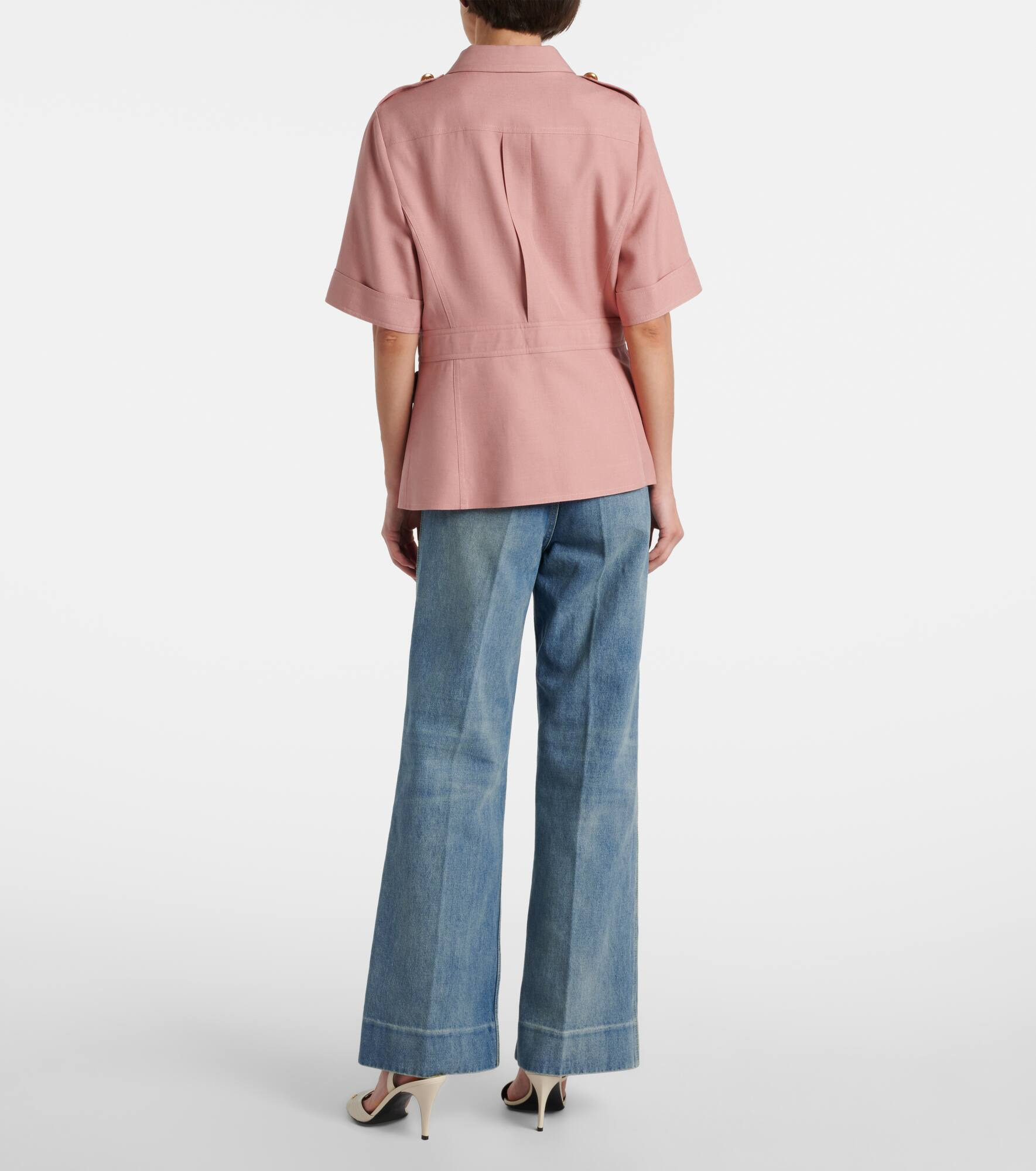 Cashmere and cotton jacket - 3