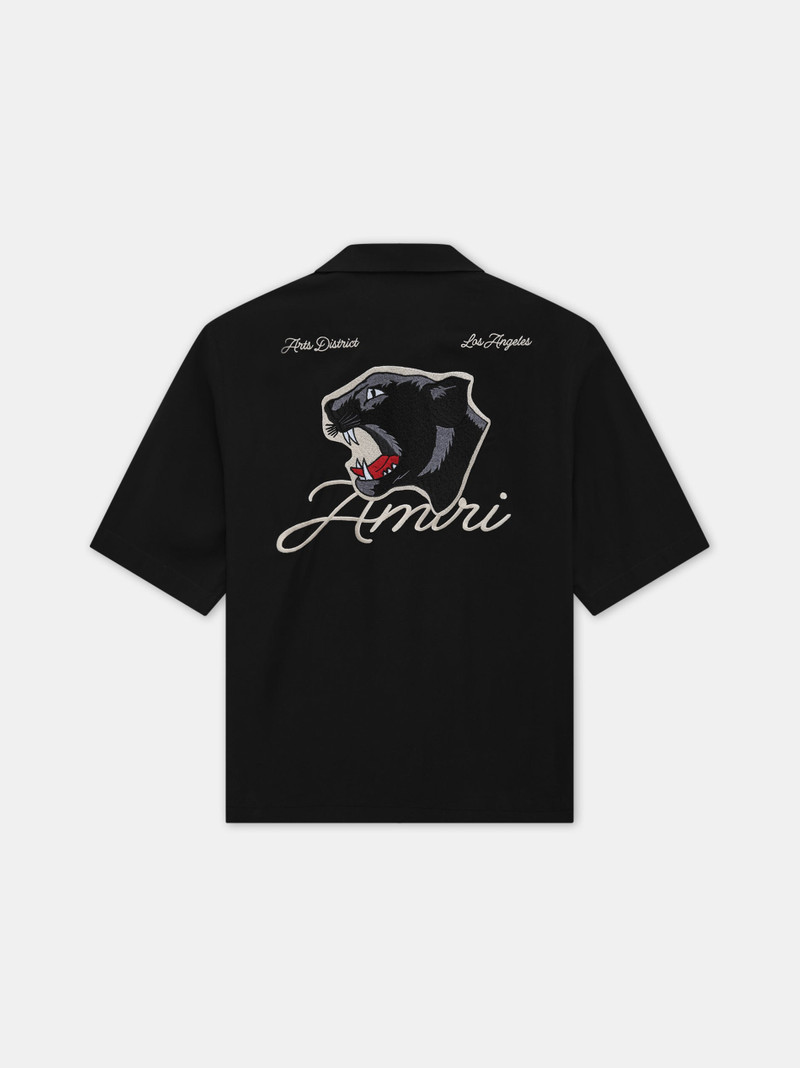 AMIRI AMIRI PANTHER BOWLING SHIRT outlook