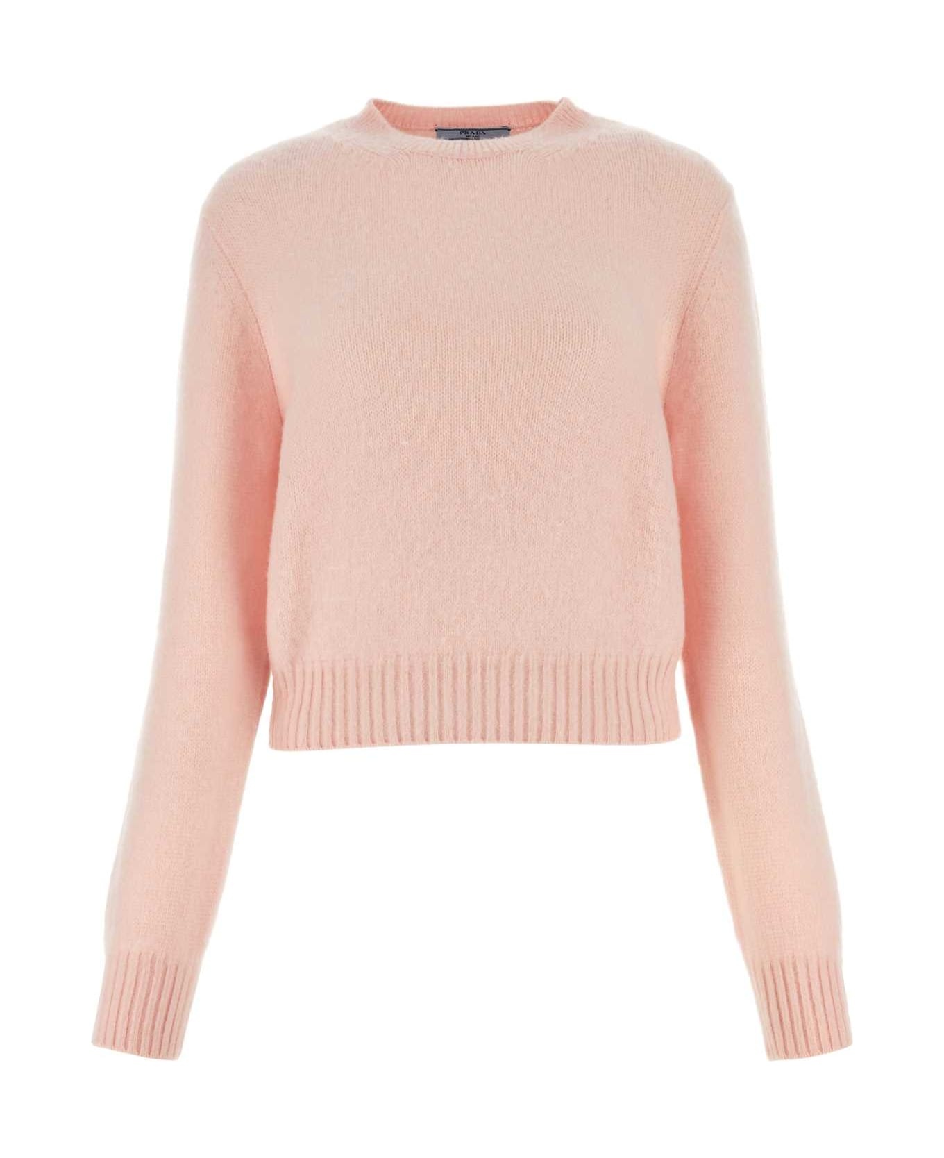 Pink Cashmere Sweater - 1