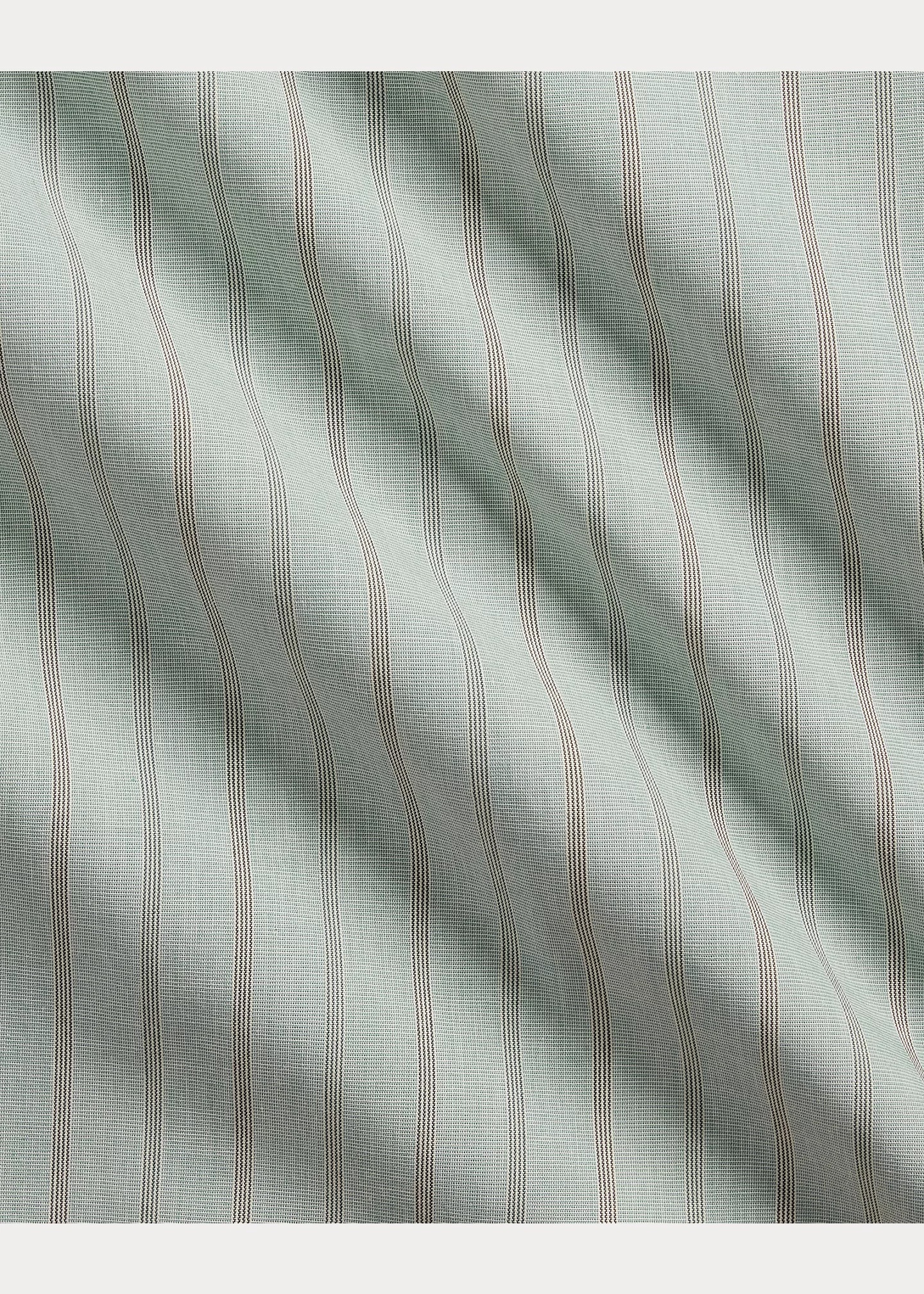 Slim Fit Striped Dobby Shirt - 10