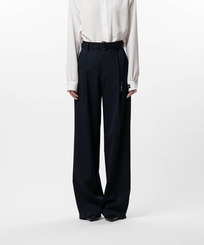 Basic Belted Pants 14